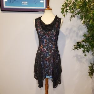 Reversible lace dress by The Pyramid Collection